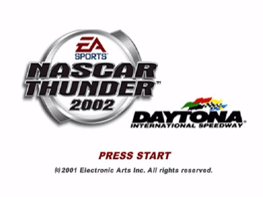 NASCAR Thunder 2002 screenshot 3 for Playstation